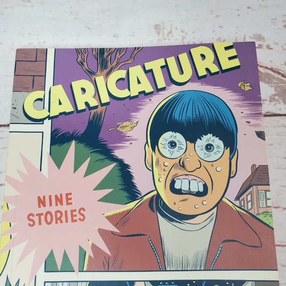 Caricature Daniel Clowes Fanta graphics Books Graphic Novel 9 Story Comic Book - Picture 3 of 9